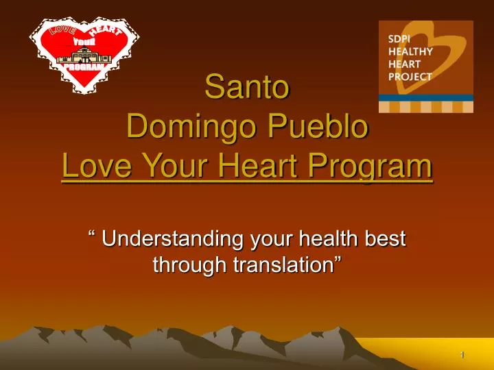 santo domingo pueblo love your heart program