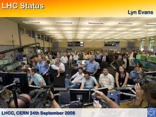 LHCC , CERN 24th September 2008