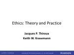 Ethics: Theory and Practice - slide 1