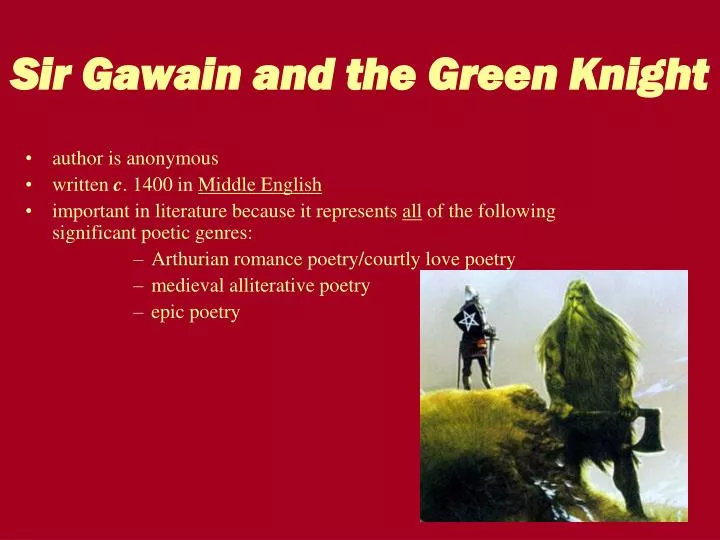 sir gawain and the green knight