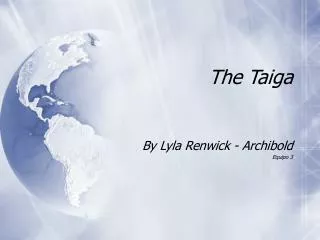 The Taiga