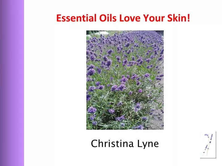 essential oils love your skin