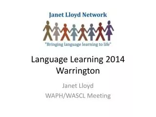Language Learning 2014 Warrington