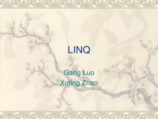 LINQ