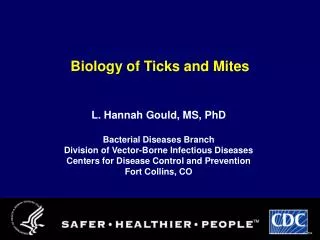 Biology of Ticks and Mites