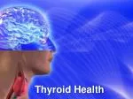 Thyroid Health - slide 1