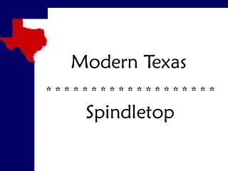 Modern Texas