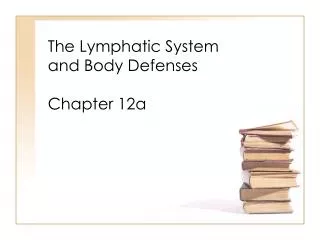 The Lymphatic System and Body Defenses Chapter 12a