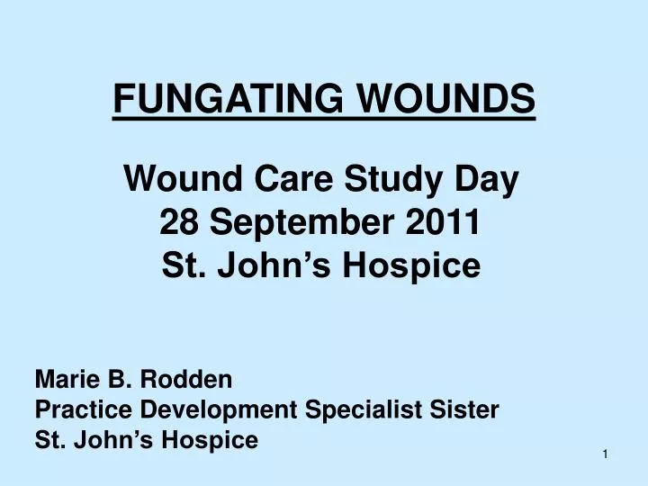 fungating wounds
