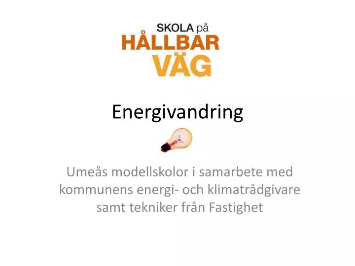 energivandring