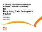 <Speaker> June 2012 - slide 1