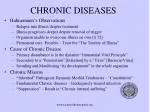 CHRONIC DISEASES - slide 1