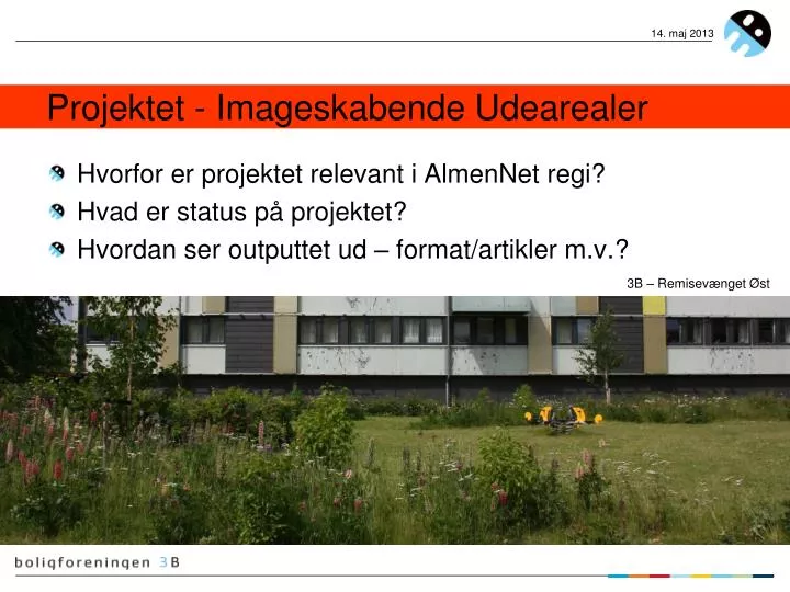 projektet imageskabende udearealer