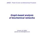 Graph-based analysis of biochemical networks - slide 1