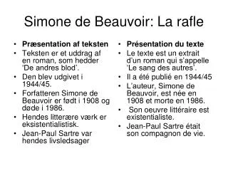 simone de beauvoir la rafle