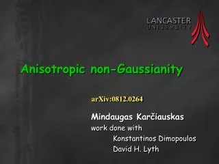 Anisotropic non-Gaussianity