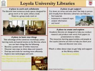 Loyola University Libraries