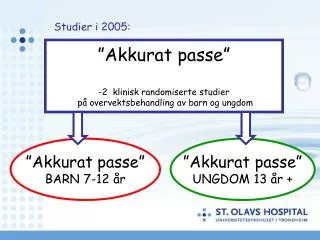 studier i 2005
