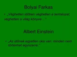 bolyai farkas