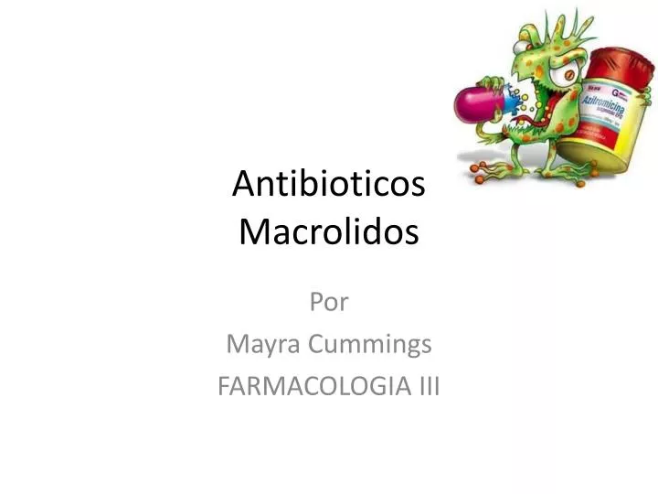 antibioticos macrolidos