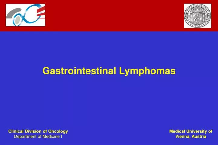 gastrointestinal lymphomas