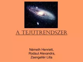 a tej trendszer