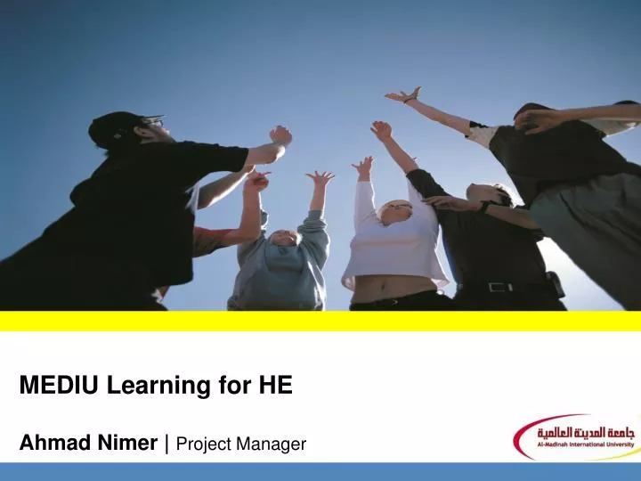 mediu learning for he ahmad nimer project manager