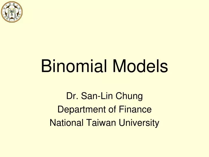 binomial models