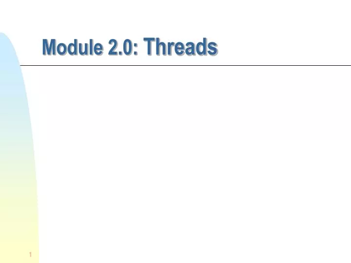module 2 0 threads