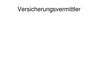 versicherungsvermittler
