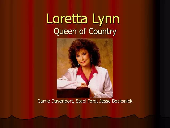 loretta lynn queen of country