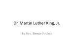 Dr. Martin Luther King Jr.: Making Life Better for Everyone - slide 1