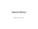 Gabriel Alfonso - slide 1