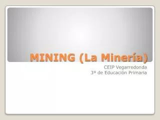 mining la miner a