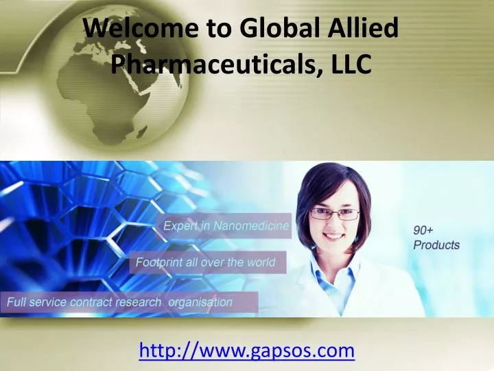welcome to global allied pharmaceuticals llc