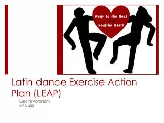 Latin-dance Exercise Action Plan (LEAP)