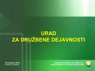 urad za dru bene dejavnosti