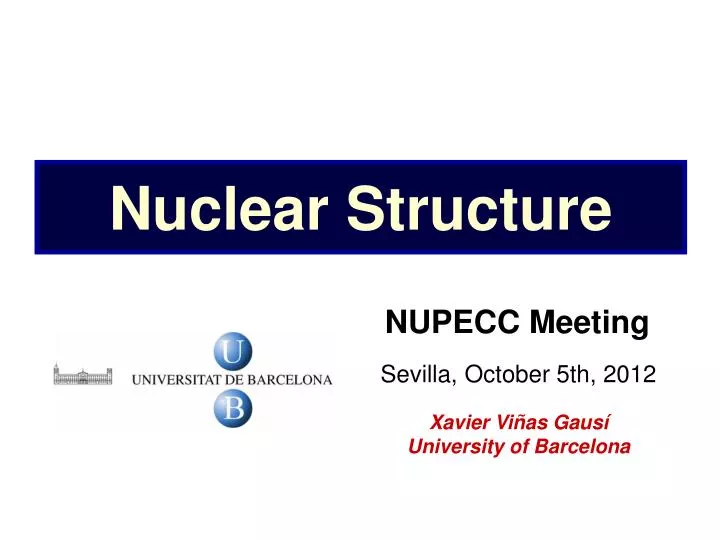 nuclear structure