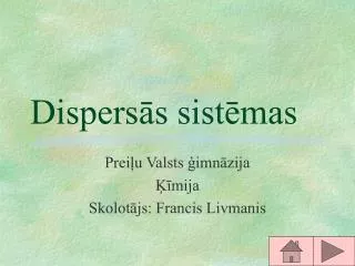 dispers s sist mas