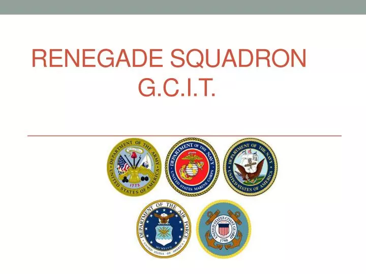 renegade squadron g c i t