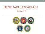 Renegade Squadron	 G.C.I.T.
