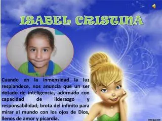 isabel cristina