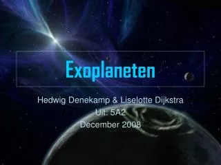 exoplaneten