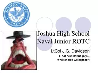 Joshua High School Naval Junior ROTC