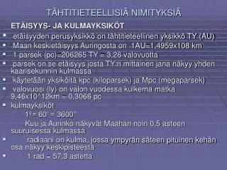 t htitieteellisi nimityksi