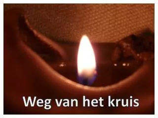 Weg van het kruis