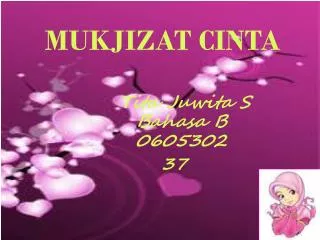 mukjizat cinta