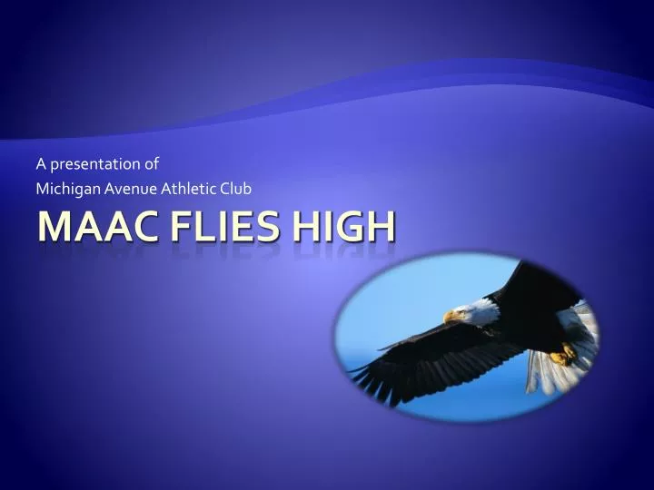 a presentation of michigan avenue athletic club