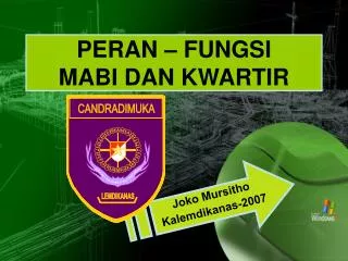peran fungsi mabi dan kwartir