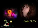 Cerita CINTA - slide 1